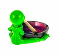 Figurenaschenbecher "Stoned Alien" 12x12x8,5 cm