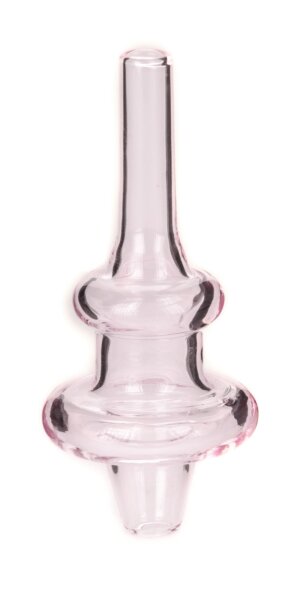 Carb Cap mit Durchzug/Loch "Dabber" D 28 mm - Pink