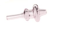 Carb Cap mit Durchzug/Loch "Dabber" D 28 mm - Pink