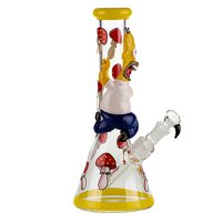 Amsterdam Glasbong 18,8er - Donut Lover (Homer Simpson) - mit Bauch H 31 cm - ICE
