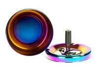 Metall/Schleuderaschenbecher "Rainbow" D 11 cm H 9,5 cm