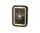 Metalldose - Hemp Gold - 112x82x26 mm - Schwarz mit Aufkleber