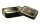 Metalldose - Hemp Gold - 112x82x26 mm - Schwarz mit Aufkleber