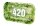 Rolling Tray 420 Hanfblätter - 27x16x1 cm - Small