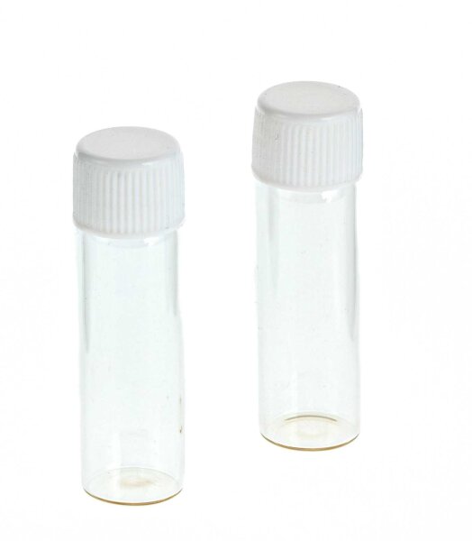 Pulverfläschen Deckel Weiß - 5ml