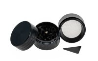 Pollinator Grinder "Konkav" D 40 mm H 51 mm - Schwarz