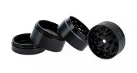 Pollinator Grinder "Konkav" D 40 mm H 51 mm - Schwarz