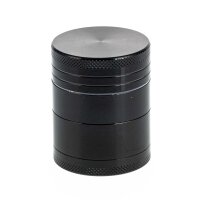 Pollinator Grinder "Konkav" D 40 mm H 51 mm - Schwarz