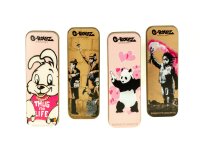 G-Rollz Metalldose - Banksys Graffiti - 12x4x2,5 cm