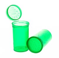 Kunststoffdose mit Pop Up Deckel - 70ml D 42 mm H 70 mm - Grün