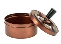 Angelo - Schleuderaschenbecher "Antique Brass" Kupferoptik - D 11 cm