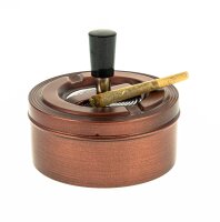 Angelo - Schleuderaschenbecher "Antique Brass" Kupferoptik - D 11 cm