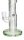 Black Leaf Glasbong 18,8erauf14,5er - In Weed We Trust Aufdruck - Zylinder - H 34,5 cm D 51 mm WS 5 mm