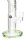 Black Leaf Glasbong 18,8erauf14,5er - In Weed We Trust Aufdruck - Zylinder - H 34,5 cm D 51 mm WS 5 mm