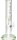 Black Leaf Glasbong 18,8erauf14,5er - In Weed We Trust Aufdruck - Zylinder - H 34,5 cm D 51 mm WS 5 mm