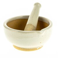 Keramik Mörser - groß - D 12 cm