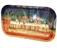 Rolling Tray "Alice In Grinderland" 27x16 cm - Small