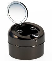 Angelo Aschenbecher "Totenkopf" D 90 mm - Metall / Anthrazit