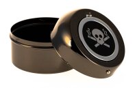 Angelo Aschenbecher "Totenkopf" D 90 mm - Metall / Anthrazit