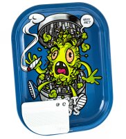 Rolling Tray "Best Buds Grind Me" 18x14x1,5 cm - Mini
