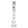 Thug Life Glasbong - 29,2er auf 18,8er Labz 2x Baum Percolator - H 58 cm D 65/50 mm - ICE