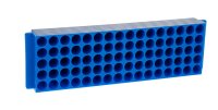 Display für Reaktionsgefäße 1,5-2ml - passend für 80 Kapseln - Blau