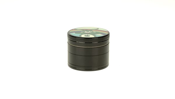Pollinatorgrinder 4tlg. - Glücks Hasi - D 50 mm - Schwarz