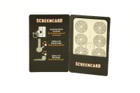 Scorpio Screencard Edelstahlsiebe - Cyber Formation - 8x 18 mm - Einlegesiebe