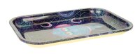 Rolling Tray - Peace (Buddah mit Brille) - 28,5x18,5x2 cm - Small