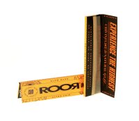 ROOR - unbleached - King Size Slim - 32 Blättchen - CBD infused vegan acacia Gummierung