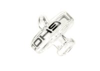 GHODT Carb Cap aus Glas mit Loch - Klar