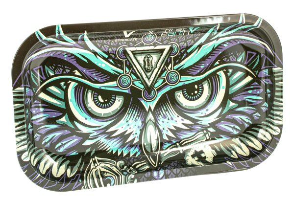 Rolling Tray "Eule" - 27x16x1 cm - Small