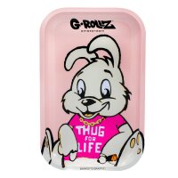 G-Rollz Rolling Tray - Thug for Life - 17,5x27,5 cm - Small
