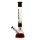 Grace Glass Glasbong 18,8er auf 14,5er - Beaker Classic Red - H 45 cm D 50 mm WS 7 mm - Rot/Schwarz - I
