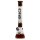 Grace Glass Glasbong 18,8er auf 14,5er - Beaker Classic Red - H 45 cm D 50 mm WS 7 mm - Rot/Schwarz - I