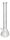 Glasbong - Kolbenbong (Erlenmeyer) 18,8er auf 14,5er - H 50 cm D 50 mm WS 9 mm - NO KICK