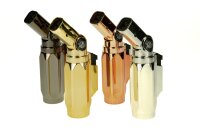 CHAMP HIGH - Jet Brenner Feuerzeug - metallic - 4er Jet - versch. Farben