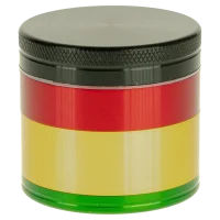 Black Leaf Pollinatorgrinder 4.tlg - D 49 mm H 45 mm - Rasta