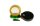 Black Leaf Pollinatorgrinder 4.tlg - D 49 mm H 45 mm - Rasta
