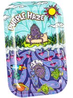 Rolling Tray "Best Buds Purple Haze" 27,5x17,5x2 cm - Small