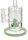 Black Leaf Öl Glasbong 14,5er mit Banger 1x Trommelpercolator H 22 cm D 65/23 mm - Grün (Jade)