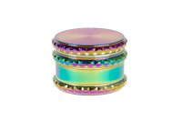 Champ High - Pollinatorgrinder 4tlg - Diamond Cutting - D 63 mm - Regenbogen