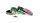 Champ High - Pollinatorgrinder 4tlg - Diamond Cutting - D 63 mm - Regenbogen
