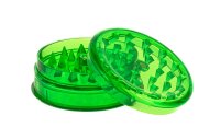 Acrylgrinder D 60 mm mit Magnet und Kräuterfach - Grün