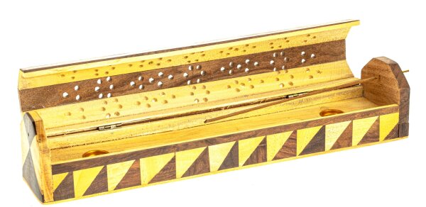 Räucherstäbchenhalter / Räucherbox - 2-farbig