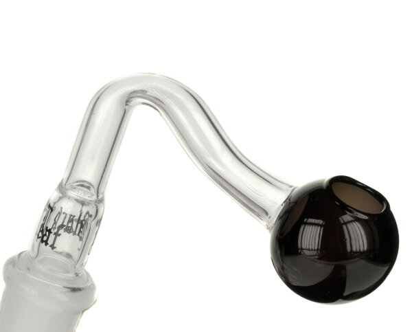 Black Leaf Glasbanger Kugel NS 14,5 mm - Schwarz