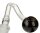Black Leaf Glasbanger Kugel NS 14,5 mm - Schwarz