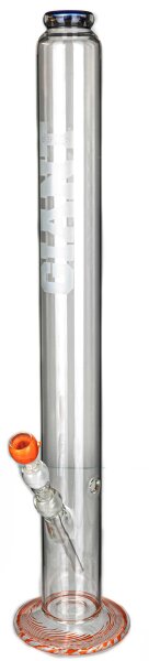 GIANT Glasbong > H 750 mm D 75 mm gerader Aufbau