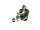 Black Leaf Silikonbongstopfen Set - Mundstückstopfen + Kicklochstopfen + 18,8er/14,5er Stopfen