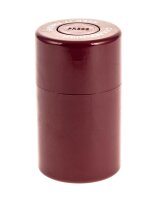 Champ High - Vakuum Dose H 10 cm D 6 cm - Dunkelrot